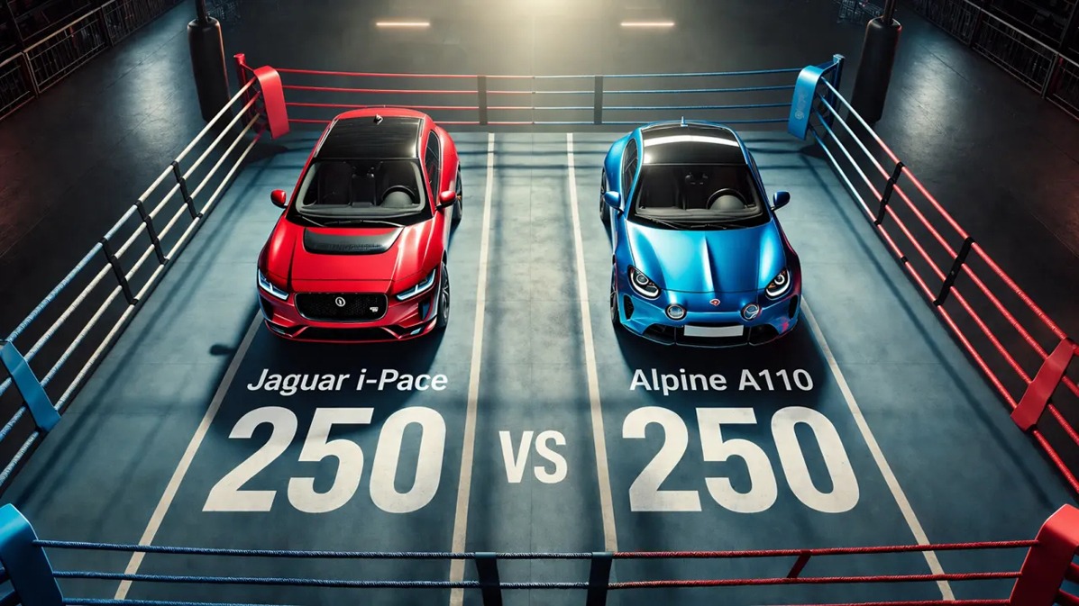 Jaguar iPace vs. Alpine A110